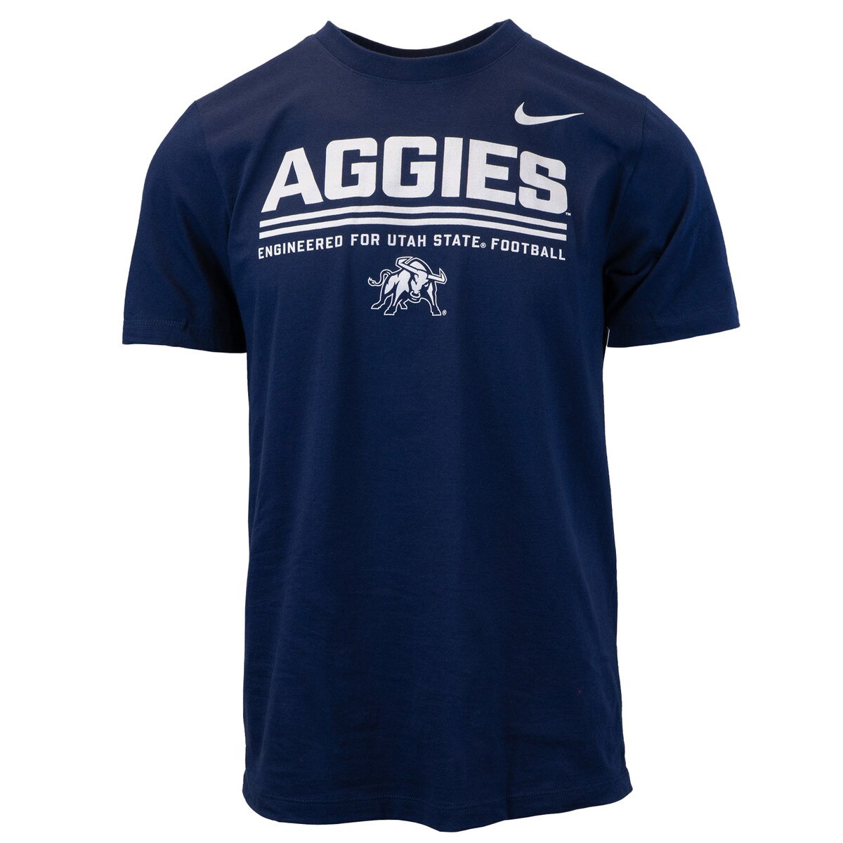 Men's Nike Engineered For Utah State Long-Sleeve T-Shirt navy